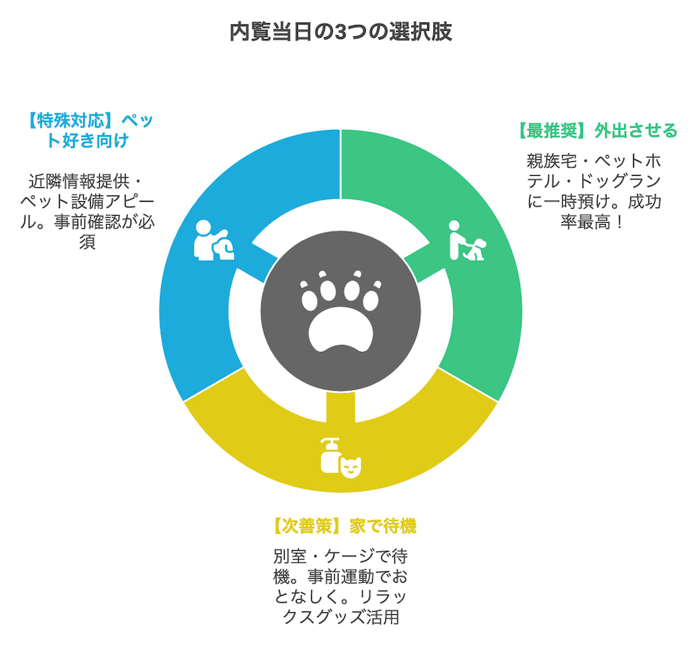 横浜不動産売却｜内覧当日の3つの選択肢